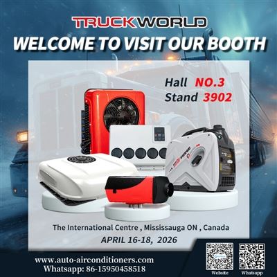 Nankin FUTRUN sizni Truck World Canada 2026 ga taklif qiladi|3-zal, 3902-stend