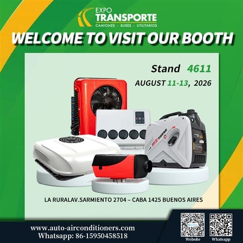 Biz Buenos-Ayresdagi Expo Transporte 2026 ko'rgazmasida qatnashamiz - 4611 st...